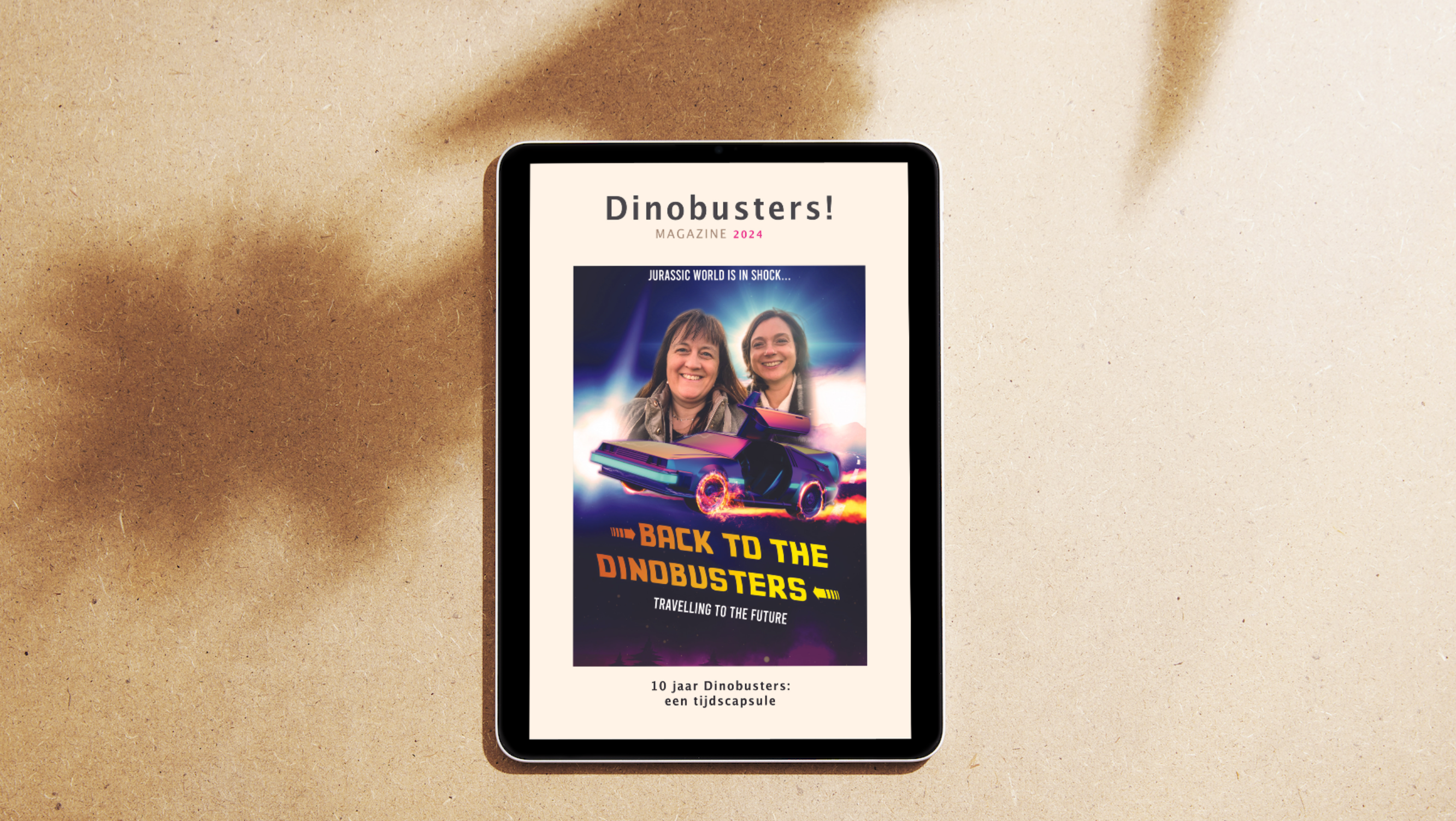 De tijdscapsule is klaar!